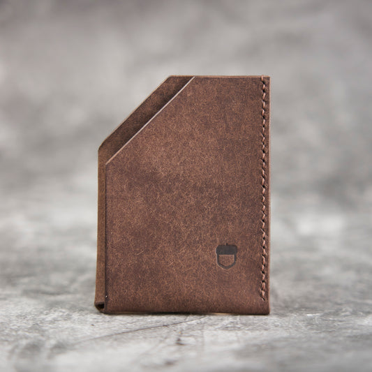 White Oak Minimalistic Card Holder - Pueblo Leather