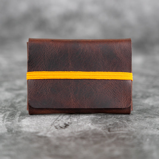 Daimyo Oak Minimalist Origami Wallet - Waxy Leather