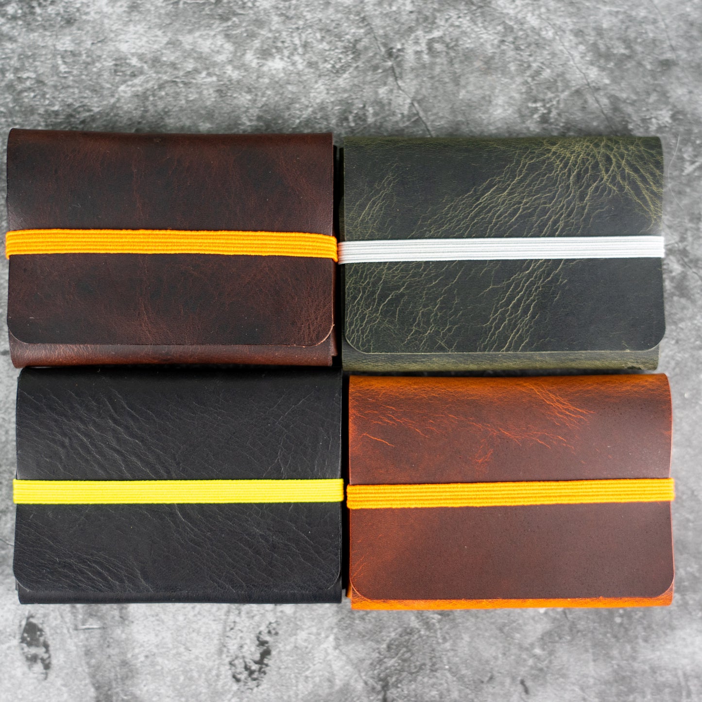 Daimyo Oak Minimalist Origami Wallet - Waxy Leather