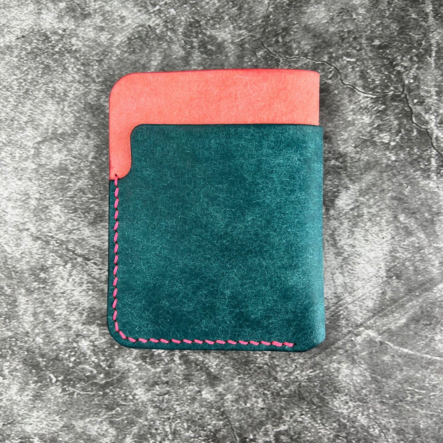 Big Bur Oak Card Sleeve - Pueblo Leather