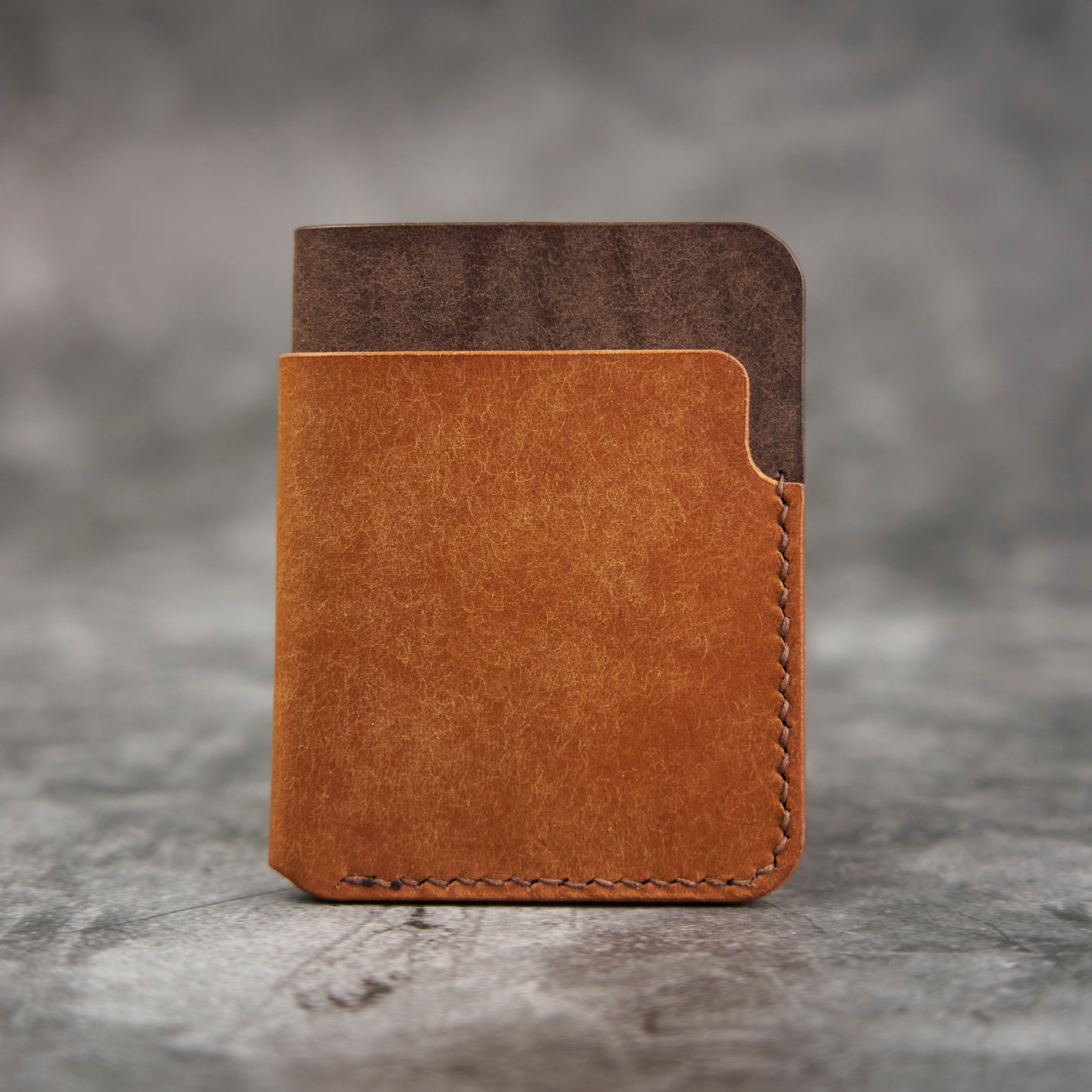 Big Bur Oak Card Sleeve - Pueblo Leather