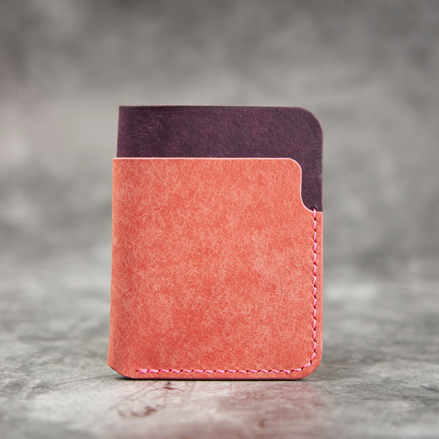 Big Bur Oak Card Sleeve - Pueblo Leather