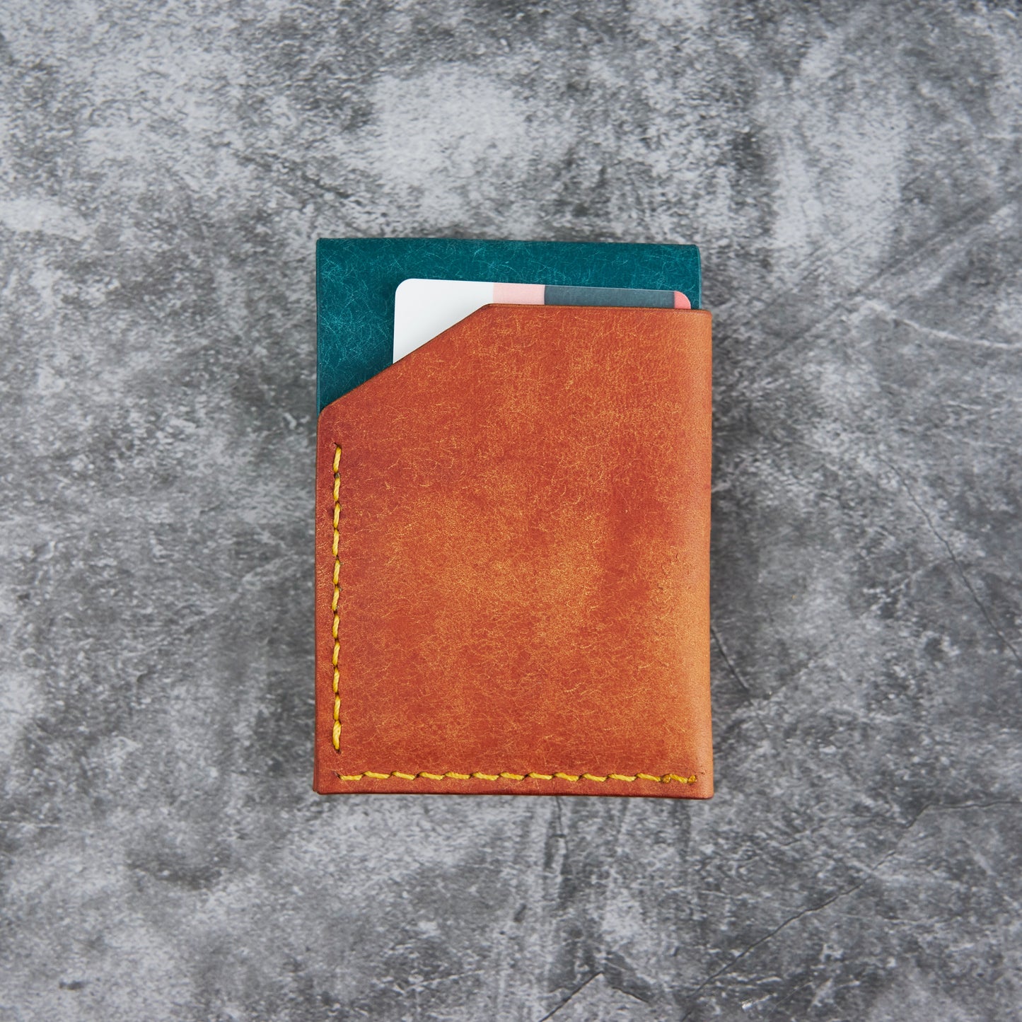 Chestnut Oak Minimalist Wallet