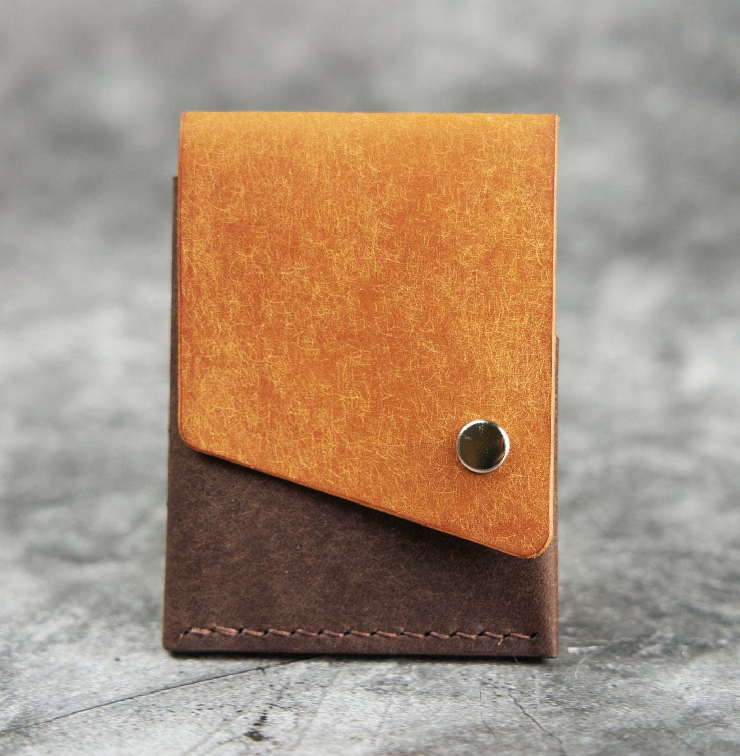 Chestnut Oak Minimalist Wallet